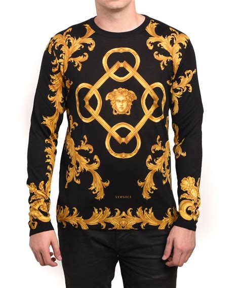 men's versace sweatsuit|farfetch Versace sweaters.